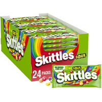 Skittles Sour Summer Chewy Candy Bulk Assortment, 1.8 Ounce (Pack Of 24)