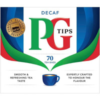 Pg Tips Tea Bags Decaf 70-Count Tea Bags, Pack Of 3