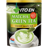 Ito En Matcha Green Tea, Sweet Powder, 17.5 Ounce (Pack Of 1), Sweetened Green Tea Powder