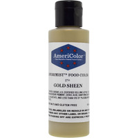 Americolor Amerimist Edible Paint And Airbrush Food Color, 4 1/2-Ounce, Gold Sheen