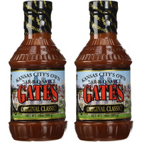 Gates Original Classic Bar-B-Q Sauce, 18 Ounce Bottle (Pack Of 2), Kansas City Style Barbecue Sauce