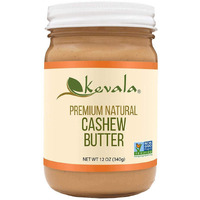 Kevala Cashew Butter - Spreadable Butter - Cashew Nuts Spread - Roasted Cashews - Creamy - No Sugar Added - Lactose Free Butter - Premium Natural - 12 Oz - 340 G