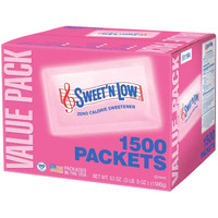 Sweet 'N Low Zero Calorie Sweetener - 1500 Packets