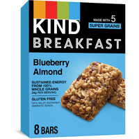 Kind Breakfast Bars, Blueberry Almond, Healthy Snacks, Gluten Free, 32 Count