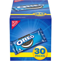 Oreo Chocolate Sandwich Cookies, 30 - 1.59 Oz Snack Packs