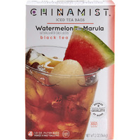 China Mist Iced Tea - Watermelon With Marula Black Tea Infusion - Refreshing And Delicious - Each Tea Bag Yields 1/2 Gallon - 4 Bags.