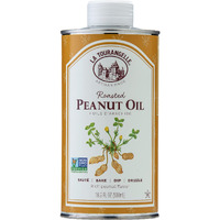 La Tourangelle, Roasted Peanut Oil, Slow Roasted Expeller-Pressed For Rich Flavor, Perfect For Cooking & Baking, Med-High Heat, Unrefined, Small Batch Production In Usa, 16.9 Fl Oz