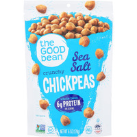 The Good Bean Chickpea Snack-Sea Salt-6 Oz