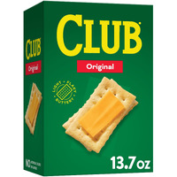 Club Crackers, Lunch Snacks, Snack Crackers, Original, 13.7Oz Box (1 Box)