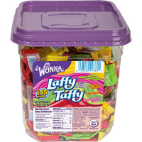 Laffy Taffy Assorted Candy Jar, 145 Count (Pack Of 1)