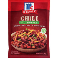 Mccormick Gluten-Free Chili Seasoning Mix 1Oz (3 Pack)