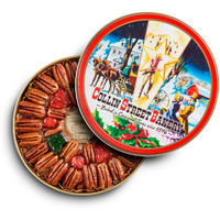 Collin Street Bakery Deluxe Fruitcake - Pecans, Pineapple, Papaya, Cherries, Raisins, & Honey - Giftable Tin - Baked In Texas Since 1896 - Regular Size 7"" - 101A