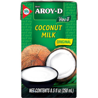 Aroy-D 100 Milk 8.5 Oz, Coconut, 1 Count, (Pack Of 6) (Ven_Fd39-193)