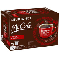 Mccaf   Premium Roast Coffee, Medium Roast, K-Cup Pods, 12 Count