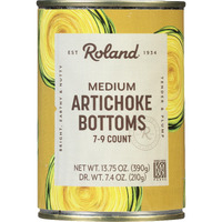 Roland Foods Medium Artichoke Bottoms, 13.75 Ounce Can, Pack Of 6