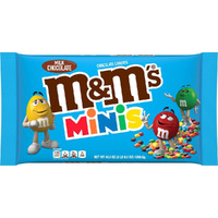 M&M's Minis Milk Chocolate Candy, Bulk Candy, 3 Lbs Bag