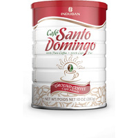Santo Domingo Coffee, 10 Oz Can, Ground Coffee, Medium Roast - Product From The Dominican Republic (Pack Of 1)