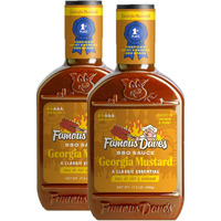 Famous Dave's - 2 Pck, Georgia Mustard Bbq Sauce (32 Oz.)