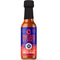 Chelsea Fire Wicked Hot Original Hot Sauce - Sweet And Spicy Tropical Heat, Gourmet Hot Sauce With Fresh Original Flavor - Perfect For Grilling, Marinades, And Dipping - 5 Fl Oz Bottle