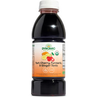 Dynamic Health Tart Cherry Juice Tonic With Turmeric & Ginger | Vegetarian And Kosher | Key Compounds | 16 Fl Oz