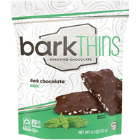 Barkthins Snacking Dark Chocolate, Mint, 4.7 Ounce (Pack Of 12)