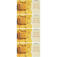 Trader Joe's Belgian Butter Waffle Cookies,8.8 Ounce (Pack Of 4)