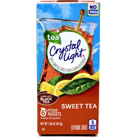 Crystal Light Sweet Tea, 12-Quart 1.56-Ounce Canister (Pack Of 4)