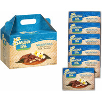 Mauna Loa Mountains, Chocolate Covered Macadamia Nuts In Milk Chocolate (6 Individually Wrapped Boxes In Carrying Case),850 Grams