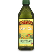 Pompeian Light Taste Olive Oil, Subtle Flavor, Perfect For Frying & Baking, Naturally Gluten Free, Non-Allergenic, Non-Gmo, 24 Fl. Oz.
