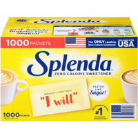 Splenda No Calorie Sweetener Value Pack, 1000 Individual Packets, 2.2 Lbs,1000 Count (Pack Of 1)