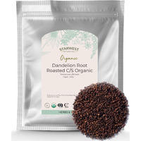Starwest Botanicals Organic Dandelion Root Roasted Cut [1 Pound] Loose Tea In Bulk