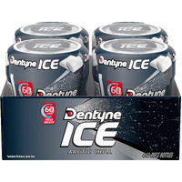 Dentyne Ice Sugar Free Gum (Arctic Chill 60 Piece Pack Of 4)