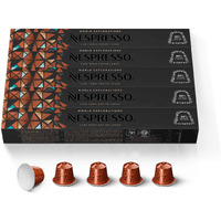 Nespresso Capsules Original Line, Cape Town Envivo Lungo, Dark Roast Espresso Coffee Pods, 50 Count Coffee Pods