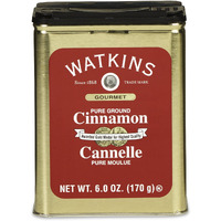 Watkins Gourmet Spice Tin, Pure Ground Cinnamon, 6 Oz. Tin, 1-Count