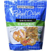Snack Factory Pretzel Crisps, Original Organic, 28 Oz Bag