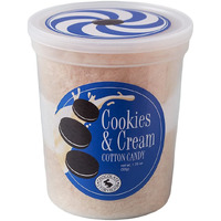 Cookies & Cream Gourmet Flavored Cotton Candy - Unique Idea For Holidays, Birthdays, Gag Gifts, Party Favors