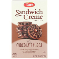 Dare Foods Fudge Chocolate Creme Cookies 3 /10.2 Oz Boxes