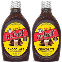 Fox's U-Bet Original Chocolate Flavor Syrup, 22 Ounce (Pack Of 2)