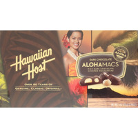 Hawaiian Host Alohamacs Dark Chocolate Covered Macadamia Nuts (1 Box)