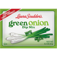 Laura Scudders Green Onion Dry Dip Mix And Seasoning - Great For Vegetables, Chips, Sauces And Seasoning (4-2)