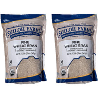 Shiloh Farms Organic Fine Wheat Bran - 20 Ounce Bag (Pack Of 2) - An Easy And Convenient Way Of Adding Fiber To Your Diet