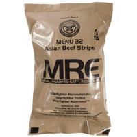 Mres (Meals Ready-To-Eat) Genuine U.S. Military Surplus (1 Pack) Assorted Flavor
