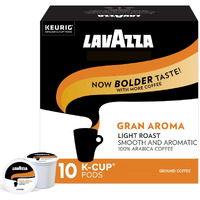 Lavazza Gran Aroma Single-Serve Coffee K-Cup Pods For Keurig Brewer, Light Roast, 10-Count Boxes (Pack Of 6)