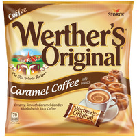 Werther's Original Hard Caramel Coffee Candy, 5.5 Oz Bags (Pack Of 12)