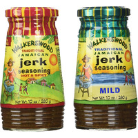 Walkerswood Jamaican Jerk Seasoning Mixed Pack - 10 Oz Each Mild, Hot & Spicy