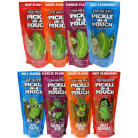 Van Holten's Pickles - Variety Pickle-In-A-Pouch Sampler - 8 Pack