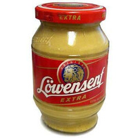 Loewensenf Extra Mustard German Xhot, 9.3 Oz.