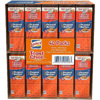 Lance Toast Chee Peanut Butter Crackers, 40Count
