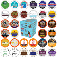 Custom Variety Pack Coffee Pod Variety Pack, Dark Roast And Bold Flavors, Single Serve Cups For Keurig K-Cup Machines - Robust Assortment With No Duplicates, 30 Count - Great Coffee Gift
