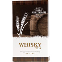 Edinburgh Tea & Coffee Company Whisky Flavoured Black Tea, 25 Count Envelope/Tag Teabags